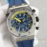 Audemars Piguet Royal Oak Offshore 42mm Watches SS Blue Dial